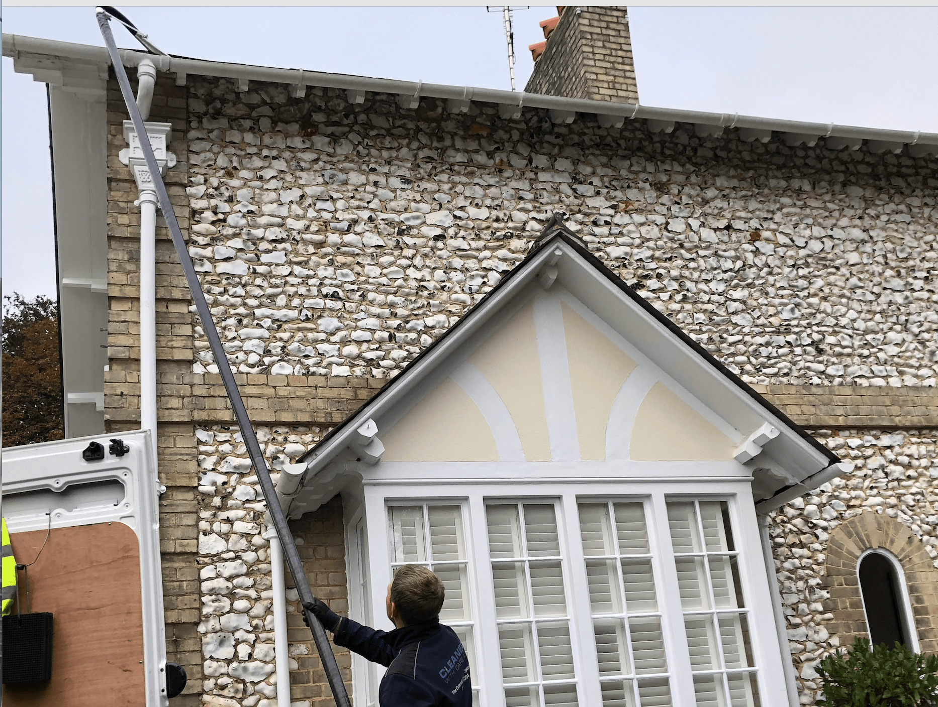 Professional gutter cleaning tools and equipment used by The Roof Moss Cleaners in Rickmansworth